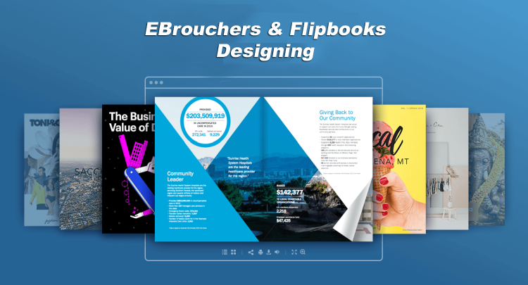 Ebroucher & Flipbook Designing